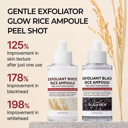 Black Rice Glow Repair Shot | Gentle Cleansing Essence & Exfoliant