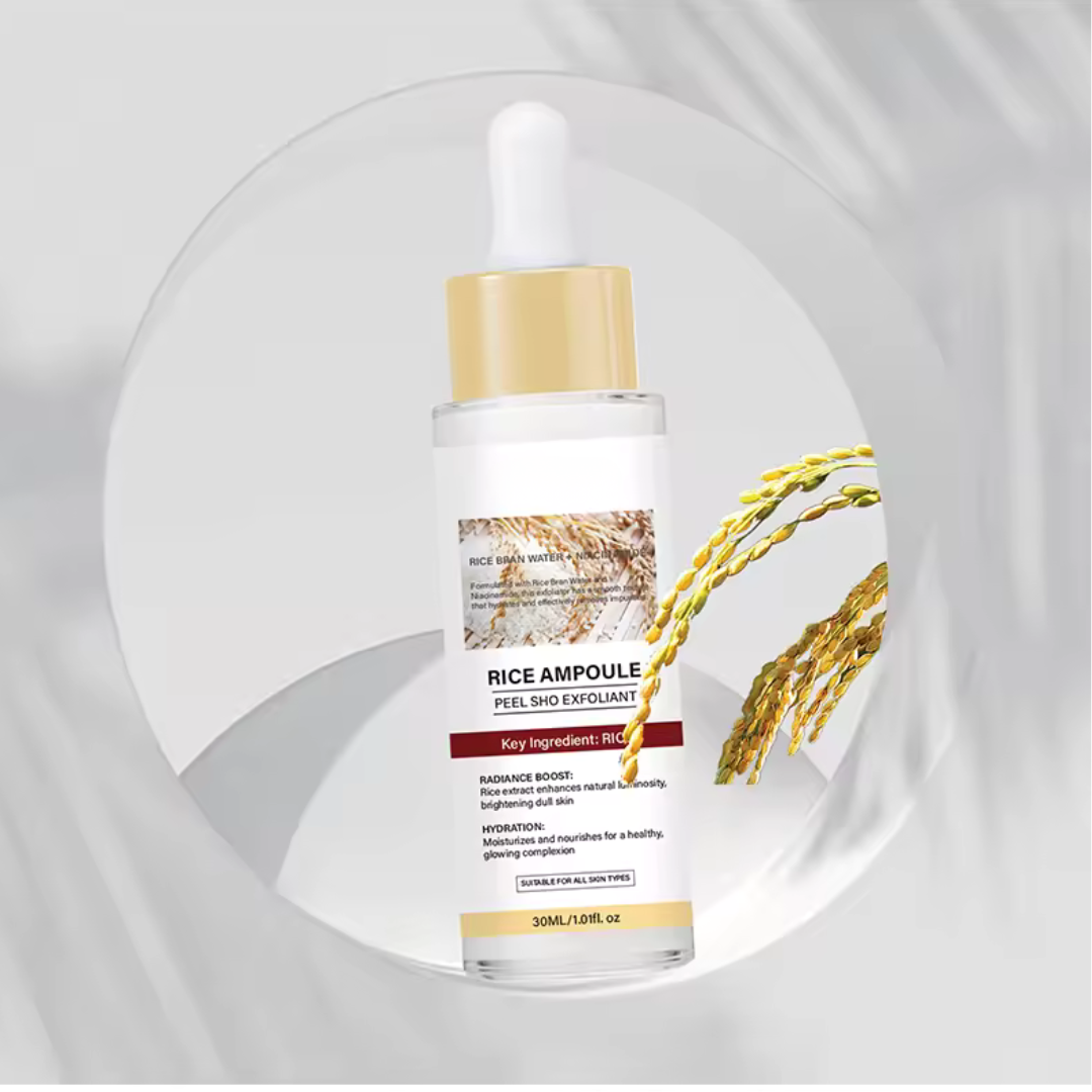 White Rice Glow Repair Shot | Gentle Cleansing Essence & Exfoliant